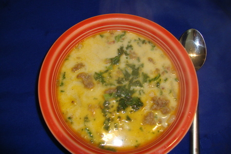 Фото к рецепту: Тосканский суп (zuppa toscana)