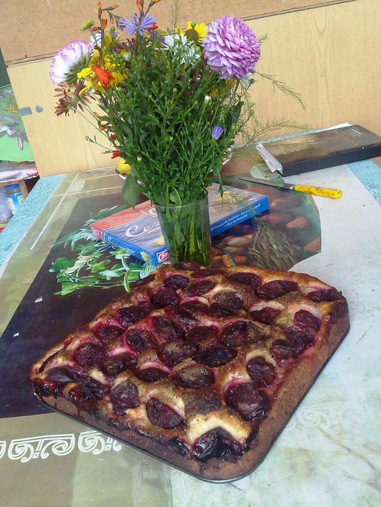 Венгерский пирог со сливами: рецепт с фото (+отзывы)