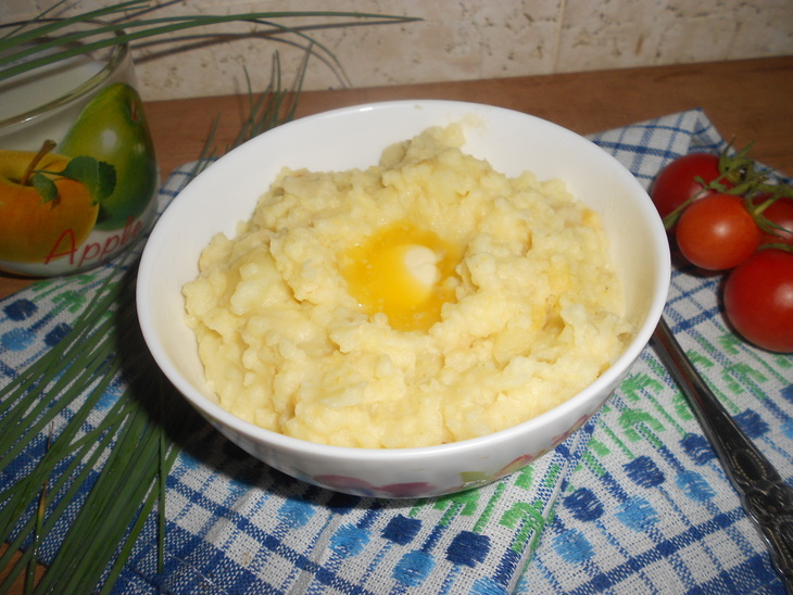 Пшенная каша с картошкой и луком — рецепт с фото пошагово