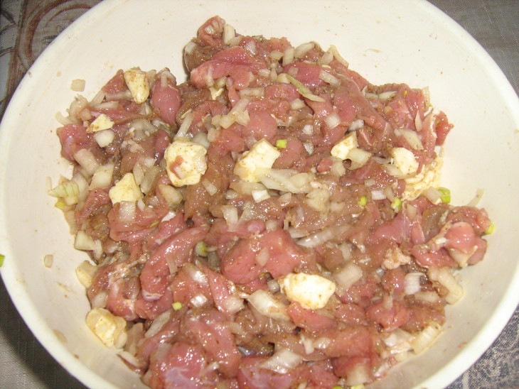 Кубдари-хачапури с мясом