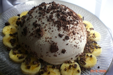 Десерт творожно-йогуртовый с бананом: шаг 8