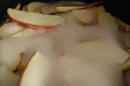 Варенье "янтарное" - яблочное в карамели с белым шоколадом.: шаг 2