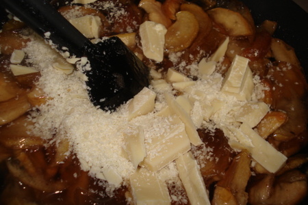 Варенье "янтарное" - яблочное в карамели с белым шоколадом.: шаг 6