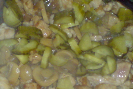 Картофельные оладьи на дрожжевом тесте с пикантной подливкой ...или просто со сметанкой: шаг 7