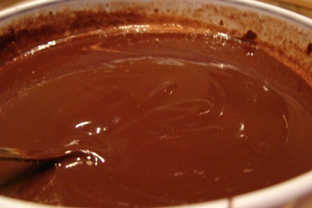 Шоколадный кекс - суфле: шаг 1