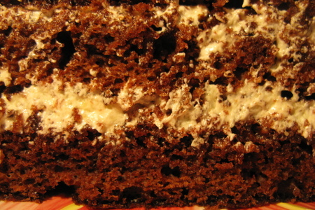 Торт " кудри поля робсона " с облегченным масляным кремом: шаг 9