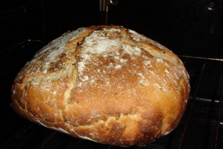 Домашний хлеб с тестом на закваске: шаг 15