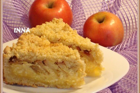 Творожный пирог с яблоками и кешью: шаг 7