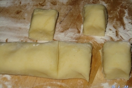 Пирожки-рулетики с картошкой: шаг 2