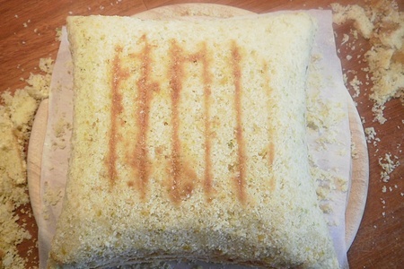 Торт подушка, фисташковый масляный бисквит, swiss meringue buttercream: шаг 30