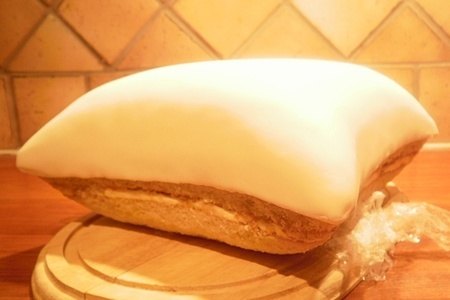Торт подушка, фисташковый масляный бисквит, swiss meringue buttercream: шаг 38