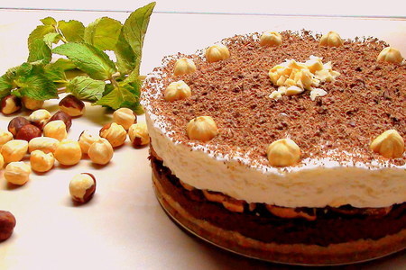 Торт без выпечки «белое и чёрное» и «ромовая бомба» – десерт для взрослых: шаг 11