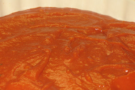 Conchiglione (ракушки) с начинкой из творожного сыра с томатным соусом,запечёные в духовке: шаг 4