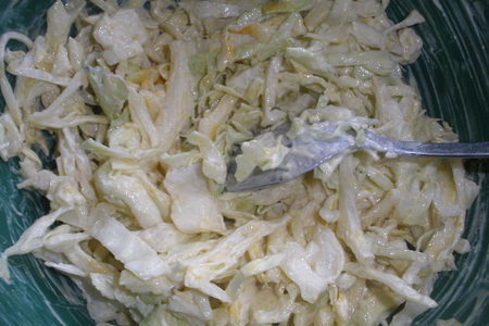 Сандвич-барбекю с капустным салатом: шаг 4