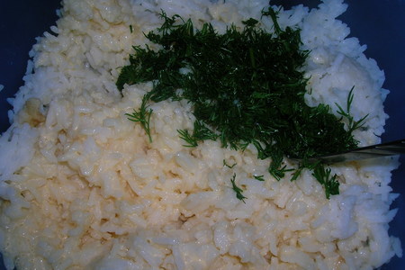 Запеканка " снежная", невероятно нежная, рисовая с грибами и курятиной: шаг 5