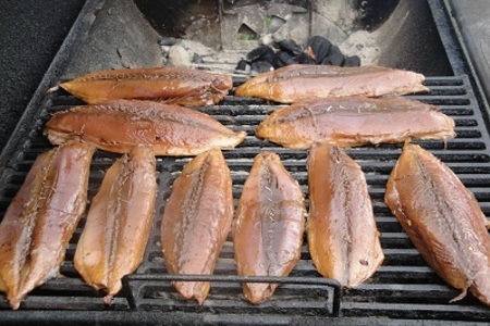 Рыба копчённая в соево-имбирном соусе: шаг 5