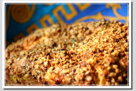 Кекс-суфле из кабачка с сыром под корочкой из грецких орехов и кориандра: шаг 2