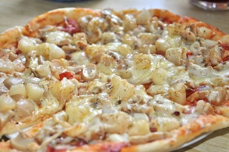 Рецепт теста для настоящей итальянской пиццы! и собственно сама пицца!: шаг 9