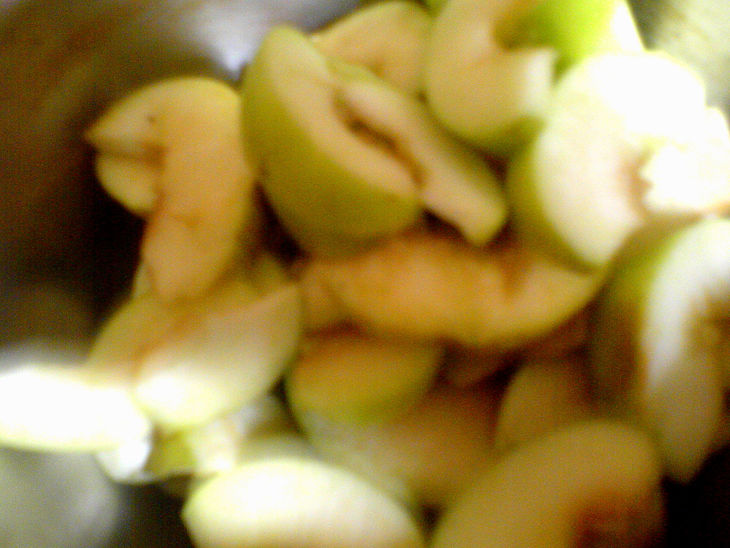 Яблочные оладьи