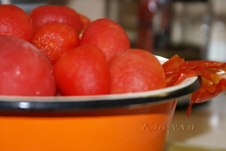 Кетчуп томатный с паприкой и  яблоками: шаг 1