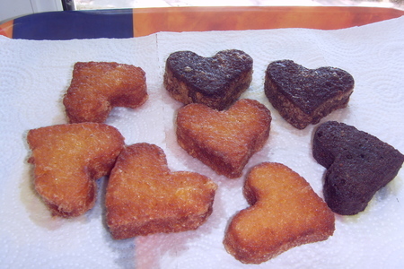"бисквитные сердца" - americana heart pound cake (серия-десерт 5 ***** за пол цента): шаг 3