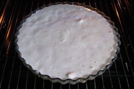 Лёгкий творожный пирог с черникой (без муки !) для дуэли.: шаг 4