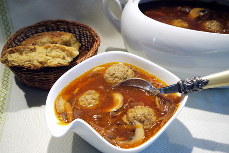 Свекольный суп с фрикадельками по мотивам латышского супа: шаг 9