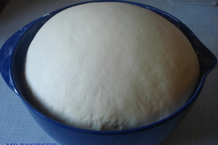 Тесто для пирожков в духовке: шаг 1