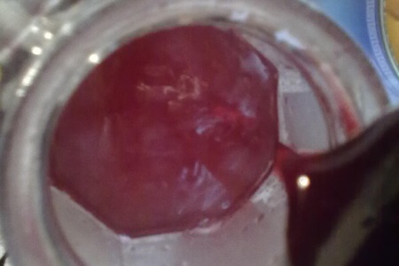 Коктейль из персиков мельбы "pfirsich melba drink"+тонизирующий морс для детей))): шаг 9