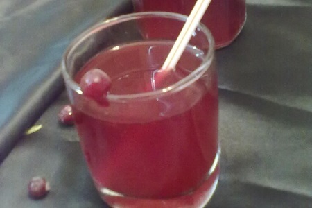 Коктейль из персиков мельбы "pfirsich melba drink"+тонизирующий морс для детей))): шаг 10