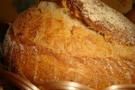 Хлеб пшеничный на спелом тесте (самозаквасочный): шаг 4