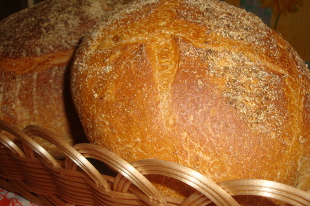 Хлеб пшеничный на спелом тесте (самозаквасочный): шаг 5