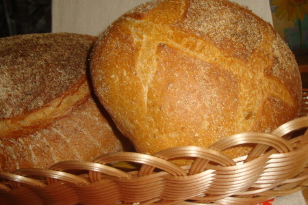 Хлеб пшеничный на спелом тесте (самозаквасочный): шаг 6