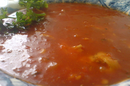 Томатный суп с индейкой: шаг 8