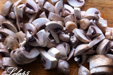 Салат грибной с двумя видами фасоли (постный): шаг 6