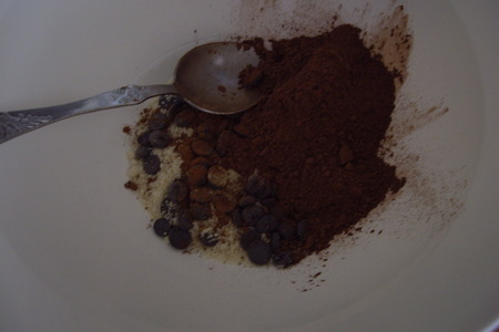 Шоколадные пирожные в свч без муки: шаг 3