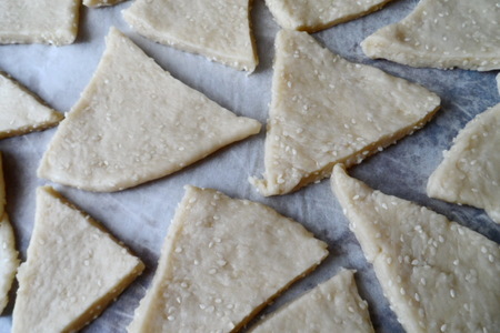 Солёные печенья (крекеры): шаг 2