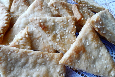 Солёные печенья (крекеры): шаг 3