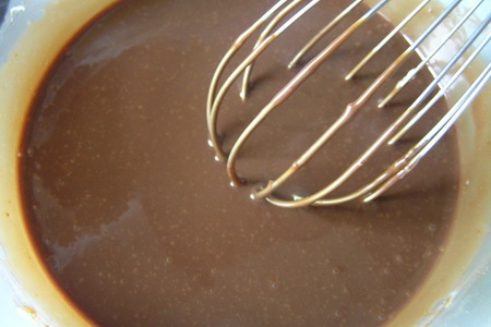 Помадка "три шоколада" (по мотивам  десерта fondaunt aux 3 chocolats от себастьяна серво): шаг 3