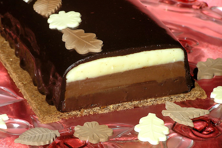 Помадка "три шоколада" (по мотивам  десерта fondaunt aux 3 chocolats от себастьяна серво): шаг 21