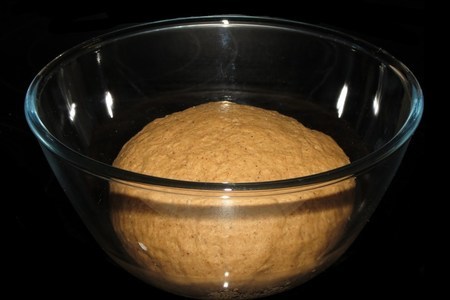 Пшенично - ржаной хлеб с заварным солодом (тест- драйв): шаг 3