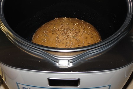 Пшенично - ржаной хлеб с заварным солодом (тест- драйв): шаг 7