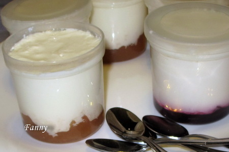 Йогурт со сгущенным молоком и конфитюром (тест-драйв): шаг 7