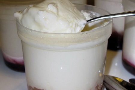 Йогурт со сгущенным молоком и конфитюром (тест-драйв): шаг 9