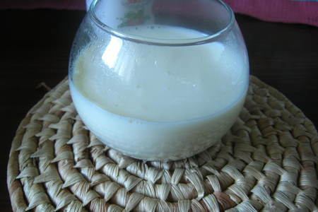 Молочный кисель с клубничным конфитюром "darbo": шаг 6