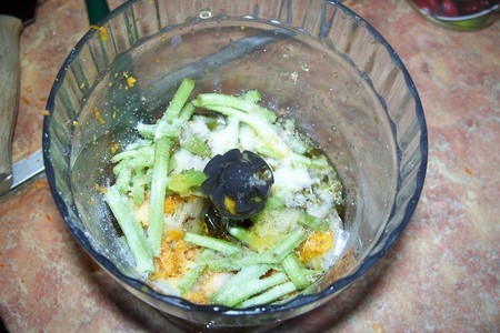 Салат из фасоли с апельсиновой заправкой: шаг 3