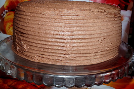 Торт шоколадно-кофейный с безе: шаг 14