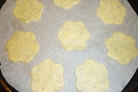 Лимонно-маковое печенье с прослойкой из сливочного сыра: шаг 7