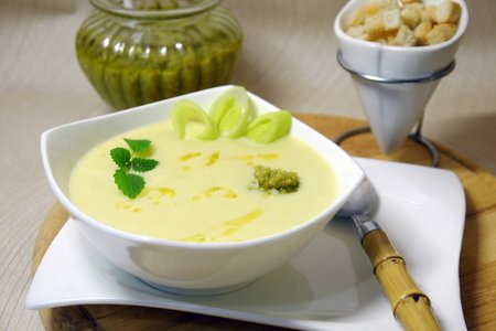 Вишуаз – французский суп из порея с картофелем: шаг 5