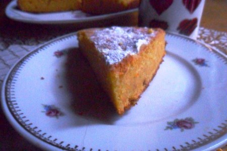 Bolo de cenura или бразильский морковный кекс: шаг 8